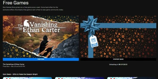 December 2021 Epic Games Store Free Games List