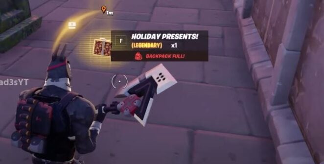 Use a Holiday Presents Item Fortnite