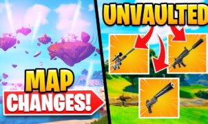 New Update - Reefs Castle Modifications|Subdued Defense Unvaulted?|Amongst United States In Fortnite